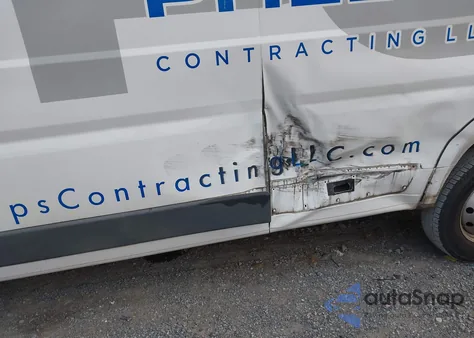 2017 Ram Promaster 2500 High Roof 159 Wb z USA, uszkodzony, nr VIN 3C6TRVDGXHE527271